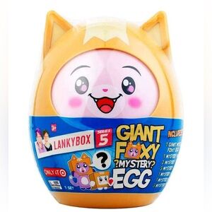 Lanky Box Giant Foxy Mystery Egg 12 Piece Set Series 5